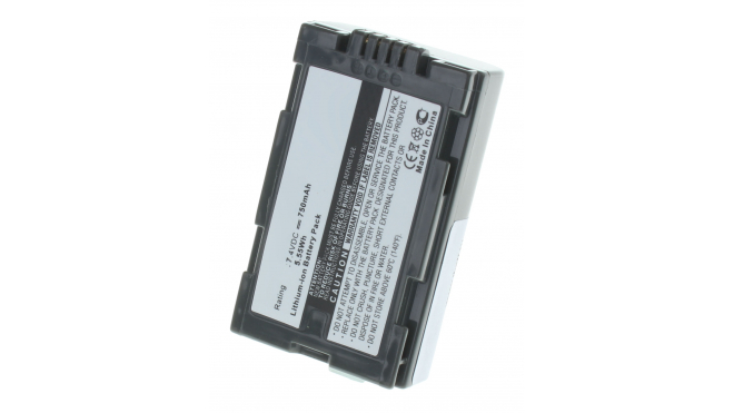 Аккумуляторные батареи для фотоаппаратов и видеокамер Panasonic PV-DV710Емкость (mAh): 750. Напряжение (V): 7,4