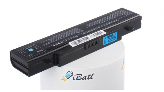 Аккумуляторная батарея для ноутбука Samsung 300V5A-S0H. Артикул iB-A387X.Емкость (mAh): 6800. Напряжение (V): 11,1