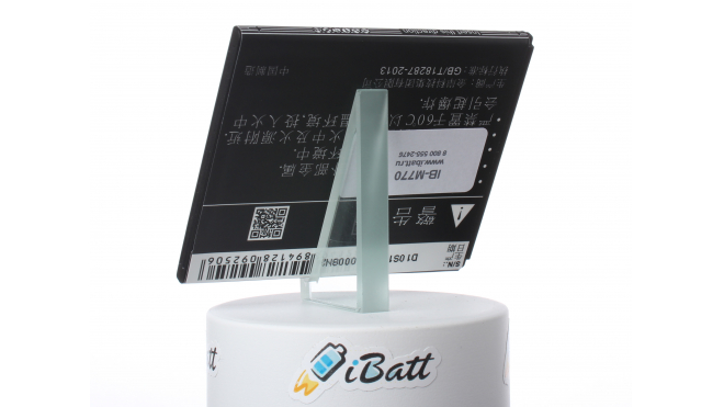 Аккумуляторная батарея iBatt iB-M770 для телефонов, смартфонов LenovoЕмкость (mAh): 2100. Напряжение (V): 3,7