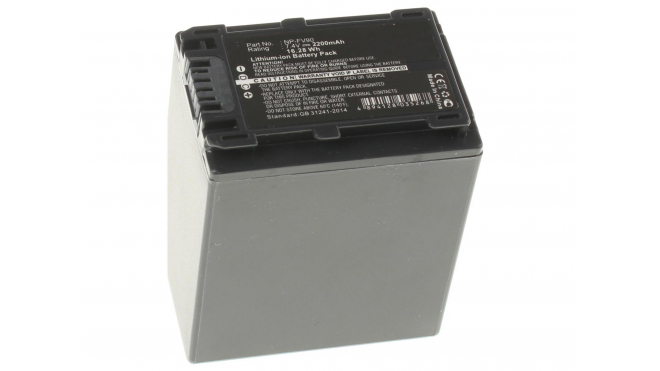 Аккумуляторные батареи для фотоаппаратов и видеокамер Sony HDR-UX7Емкость (mAh): 2200. Напряжение (V): 7,4