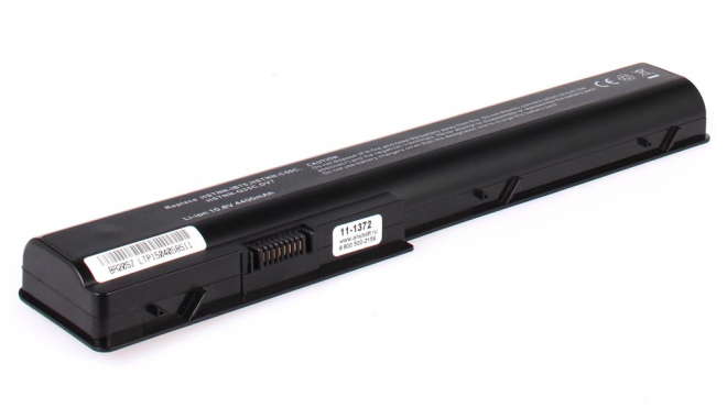 Аккумуляторная батарея для ноутбука HP-Compaq HDX X18-1120LA. Артикул 11-1372.Емкость (mAh): 4400. Напряжение (V): 10,8
