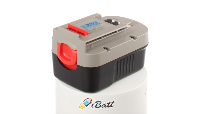 Аккумуляторная батарея iBatt iB-T140 для шуруповертов и другого электроинструмента Black & DeckerЕмкость (mAh): 3000. Напряжение (V): 14,4