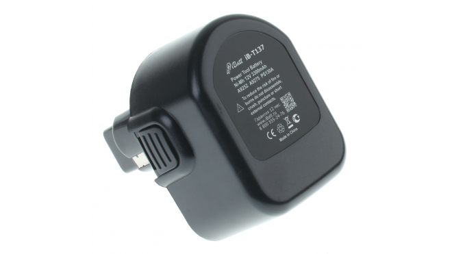 Аккумуляторная батарея для электроинструмента Black & Decker FS632. Артикул iB-T137.Емкость (mAh): 3300. Напряжение (V): 12