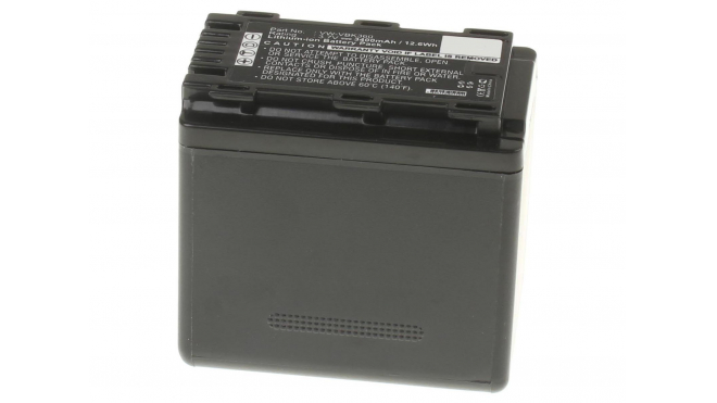 Аккумуляторные батареи для фотоаппаратов и видеокамер Panasonic SDR-S50NЕмкость (mAh): 3400. Напряжение (V): 3,7