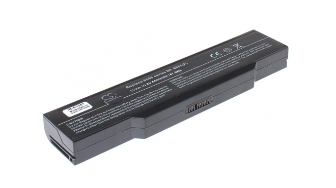 Аккумуляторная батарея BP-8666(P) для ноутбуков MiTAC. Артикул iB-A1351.Емкость (mAh): 4400. Напряжение (V): 10,8