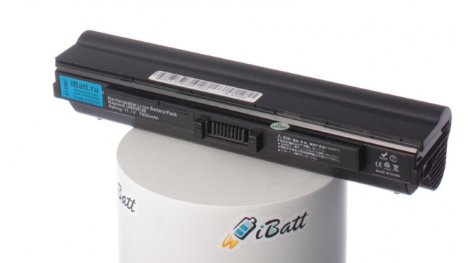 Аккумуляторная батарея UM09E71 для ноутбуков Packard Bell. Артикул iB-A235H.Емкость (mAh): 7800. Напряжение (V): 11,1
