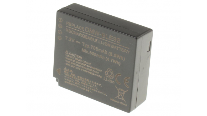 Аккумуляторные батареи для фотоаппаратов и видеокамер Panasonic Lumix DMC-S6Емкость (mAh): 750. Напряжение (V): 7,4