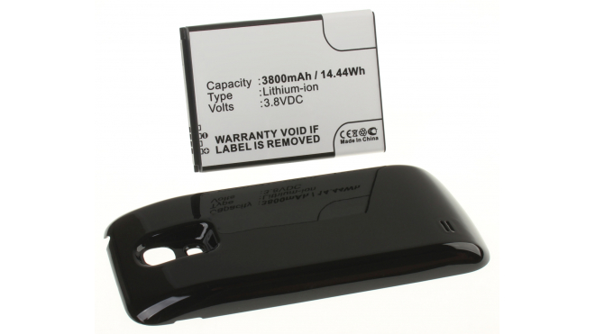 Аккумуляторная батарея для телефона, смартфона Samsung Galaxy S4 Mini LTE. Артикул iB-M544.Емкость (mAh): 3800. Напряжение (V): 3,8