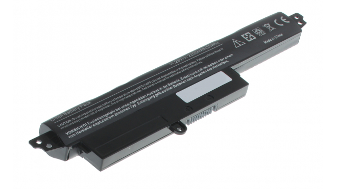 Аккумуляторная батарея для ноутбука Asus X200CA. Артикул 11-1898.Емкость (mAh): 2200. Напряжение (V): 11,25