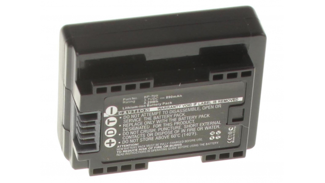 Аккумуляторная батарея BP-745 для фотоаппаратов и видеокамер Canon. Артикул iB-F425.Емкость (mAh): 890. Напряжение (V): 3,7