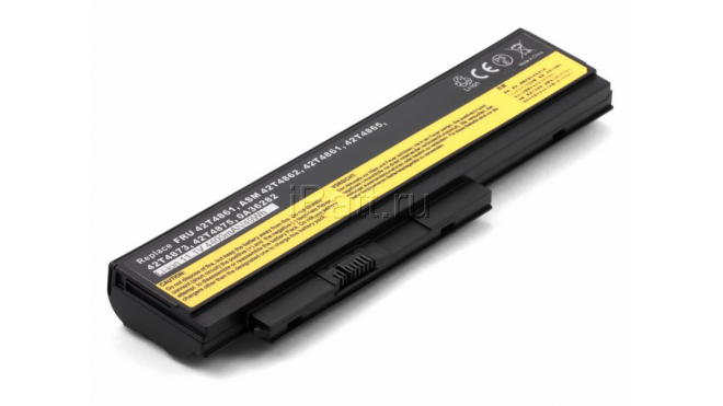 Аккумуляторная батарея для ноутбука IBM-Lenovo ThinkPad X220. Артикул 11-1335.Емкость (mAh): 4400. Напряжение (V): 11,1