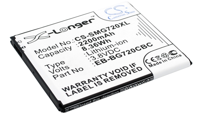 Аккумуляторная батарея iBatt iB-M1159 для телефонов, смартфонов SamsungЕмкость (mAh): 2200. Напряжение (V): 3,8