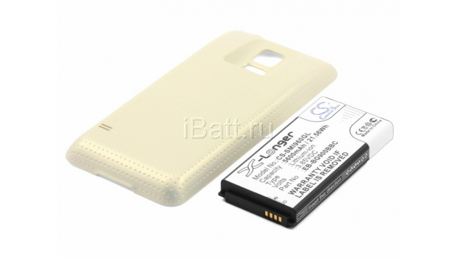 Аккумуляторная батарея EB-B900BU для телефонов, смартфонов Samsung. Артикул iB-M694.Емкость (mAh): 5600. Напряжение (V): 3,85