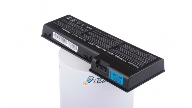 Аккумуляторная батарея для ноутбука Toshiba Satellite P105-S6022. Артикул iB-A541H.Емкость (mAh): 7800. Напряжение (V): 10,8