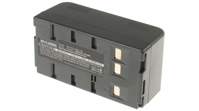 Аккумуляторные батареи для фотоаппаратов и видеокамер JVC GR-SXM255Емкость (mAh): 4200. Напряжение (V): 6