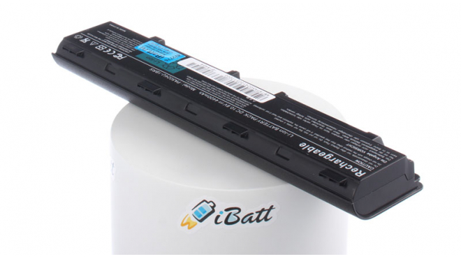 Аккумуляторная батарея iBatt iB-A454 для ноутбука ToshibaЕмкость (mAh): 4400. Напряжение (V): 10,8