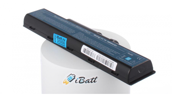 Аккумуляторная батарея для ноутбука Gateway NV5381U. Артикул iB-A129X.Емкость (mAh): 5800. Напряжение (V): 11,1