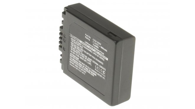 Аккумуляторные батареи для фотоаппаратов и видеокамер Panasonic Lumix DMC-FZ20BBЕмкость (mAh): 680. Напряжение (V): 7,4