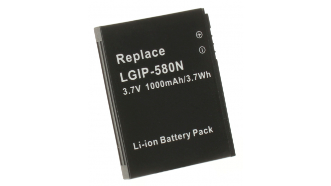 Аккумуляторная батарея для телефона, смартфона LG LX610. Артикул iB-M440.Емкость (mAh): 900. Напряжение (V): 3,7