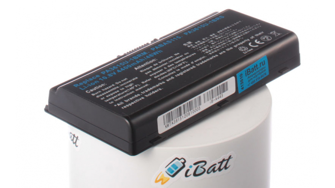 Аккумуляторная батарея iBatt iB-A443 для ноутбука ToshibaЕмкость (mAh): 4400. Напряжение (V): 10,8