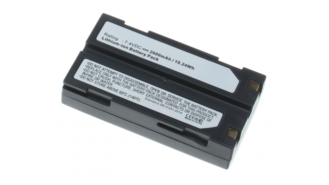 Аккумуляторные батареи для фотоаппаратов и видеокамер Pentax D-LI1Емкость (mAh): 2600. Напряжение (V): 7,4
