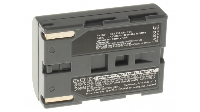 Аккумуляторная батарея iBatt iB-F240 для фотокамер и видеокамер SamsungЕмкость (mAh): 1400. Напряжение (V): 7,4