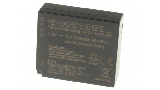 Аккумуляторные батареи для фотоаппаратов и видеокамер Panasonic Lumix DMC-GF5WGKЕмкость (mAh): 750. Напряжение (V): 7,4
