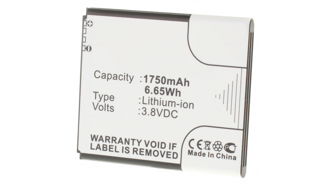 Аккумуляторная батарея iBatt iB-M553 для телефонов, смартфонов HuaweiЕмкость (mAh): 1750. Напряжение (V): 3,8