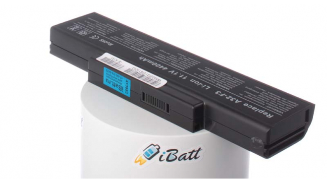 Аккумуляторная батарея для ноутбука Asus Pro31F. Артикул iB-A161.Емкость (mAh): 4400. Напряжение (V): 11,1
