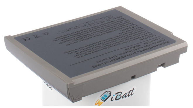 Аккумуляторная батарея для ноутбука Dell Latitude 100L. Артикул iB-A201.Емкость (mAh): 6600. Напряжение (V): 14,8