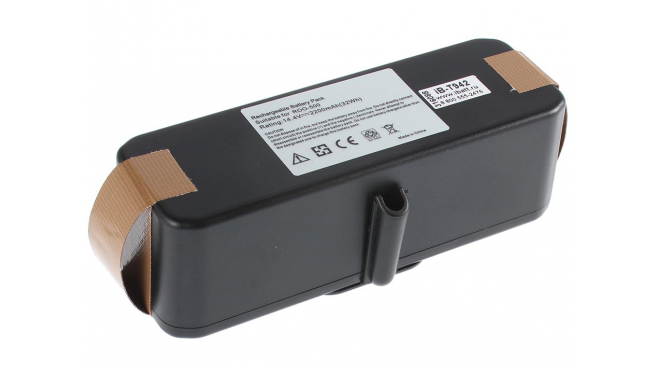 Аккумуляторная батарея для пылесоса iRobot Roomba 501. Артикул iB-T942.Емкость (mAh): 2200. Напряжение (V): 14,4