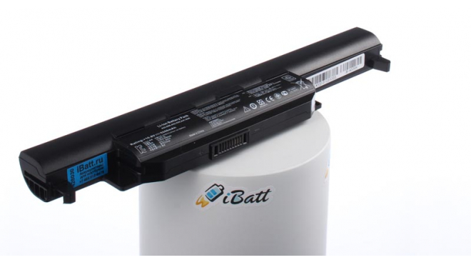 Аккумуляторная батарея для ноутбука Asus K55VD-SX023R 90N8DC514W542BRD13AY. Артикул iB-A306H.Емкость (mAh): 5200. Напряжение (V): 10,8