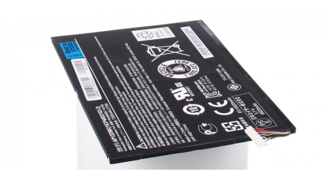 Аккумуляторная батарея для ноутбука Acer Iconia Tab W511 64GB dock  NT.L0TER.001. Артикул iB-A640.Емкость (mAh): 7300. Напряжение (V): 3,7