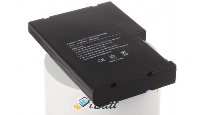 Аккумуляторная батарея для ноутбука Toshiba Qosmio F30-141. Артикул iB-A484.Емкость (mAh): 6600. Напряжение (V): 10,8