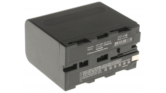 Аккумуляторные батареи для фотоаппаратов и видеокамер Sony DSR-PD100Емкость (mAh): 6600. Напряжение (V): 7,4