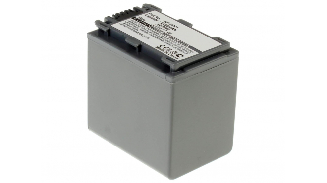 Аккумуляторные батареи для фотоаппаратов и видеокамер Sony DCR-HC96EЕмкость (mAh): 2100. Напряжение (V): 7,4