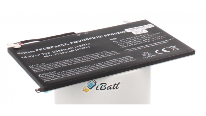 Аккумуляторная батарея FMVNBP219 для ноутбуков Fujitsu-Siemens. Артикул iB-A941.Емкость (mAh): 2850. Напряжение (V): 14,8