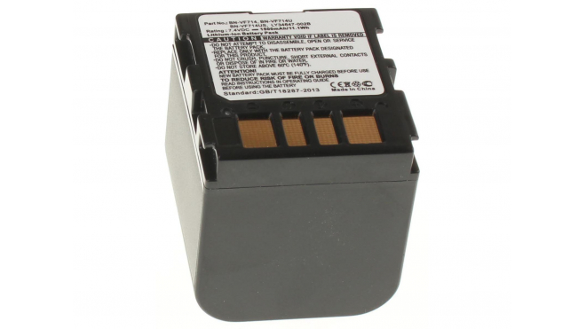 Аккумуляторные батареи для фотоаппаратов и видеокамер JVC GR-D370Емкость (mAh): 1500. Напряжение (V): 7,4