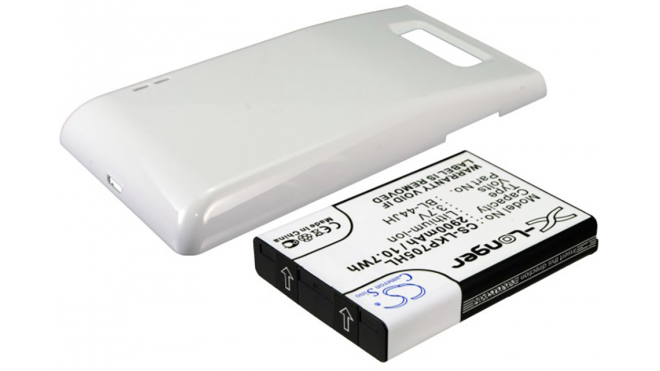 Аккумуляторная батарея BL-44JH для телефонов, смартфонов LG. Артикул iB-M463.Емкость (mAh): 2900. Напряжение (V): 3,7