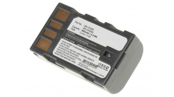Аккумуляторные батареи для фотоаппаратов и видеокамер JVC GZ-MG680Емкость (mAh): 800. Напряжение (V): 7,4