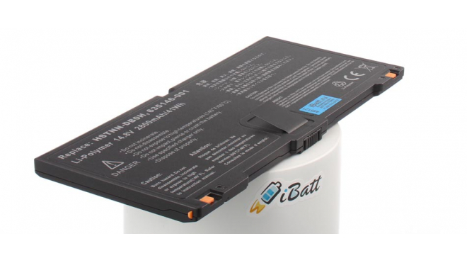 Аккумуляторная батарея QK648AA для ноутбуков HP-Compaq. Артикул iB-A418.Емкость (mAh): 2800. Напряжение (V): 14,8