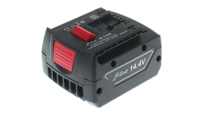 Аккумуляторная батарея для электроинструмента Bosch GSR 14.4 V-LI. Артикул iB-T439.Емкость (mAh): 4000. Напряжение (V): 14,4