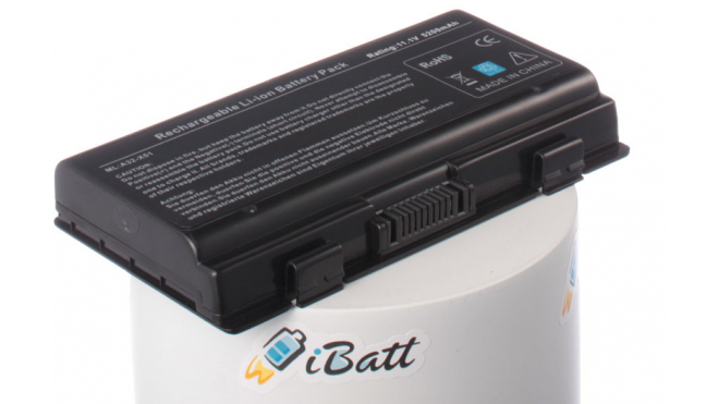 Аккумуляторная батарея A32-X51 для ноутбуков Packard Bell. Артикул iB-A182H.Емкость (mAh): 5200. Напряжение (V): 11,1