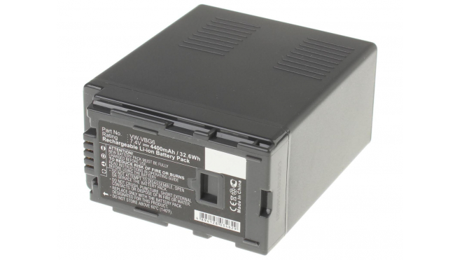 Аккумуляторные батареи для фотоаппаратов и видеокамер Panasonic AG-AC160Емкость (mAh): 4400. Напряжение (V): 7,4