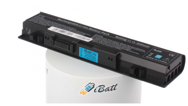 Аккумуляторная батарея RM804 для ноутбуков Dell. Артикул iB-A206H.Емкость (mAh): 5200. Напряжение (V): 11,1