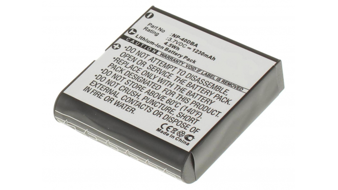 Аккумуляторные батареи для фотоаппаратов и видеокамер Casio Exilim Zoom EX-Z300PKЕмкость (mAh): 1230. Напряжение (V): 3,7