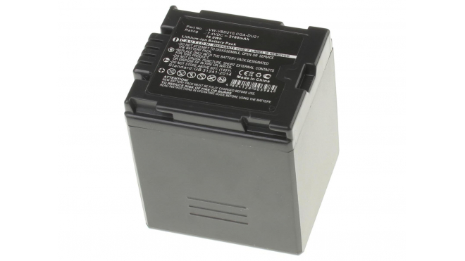 Аккумуляторная батарея CGA-DU21A для фотоаппаратов и видеокамер Panasonic. Артикул iB-F314.Емкость (mAh): 2160. Напряжение (V): 7,4