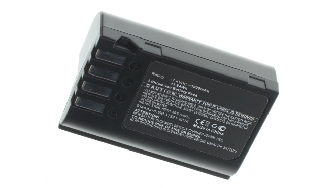 Аккумуляторная батарея iBatt iB-F598 для фотокамер и видеокамер PanasonicЕмкость (mAh): 1600. Напряжение (V): 7,4