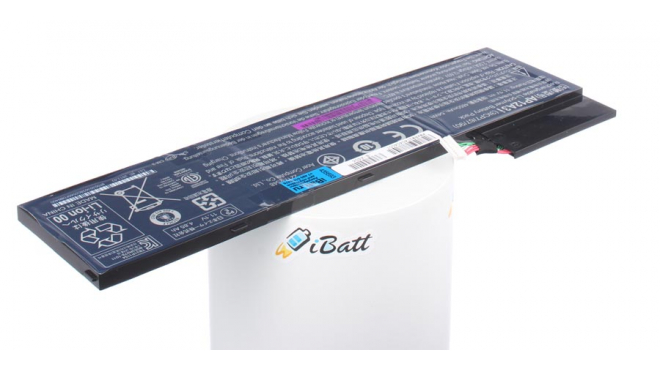 Аккумуляторная батарея для ноутбука Acer Aspire M3-581PT. Артикул iB-A606.Емкость (mAh): 4850. Напряжение (V): 11,1