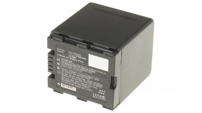 Аккумуляторные батареи для фотоаппаратов и видеокамер Panasonic HDC-SD800Емкость (mAh): 2100. Напряжение (V): 7,4
